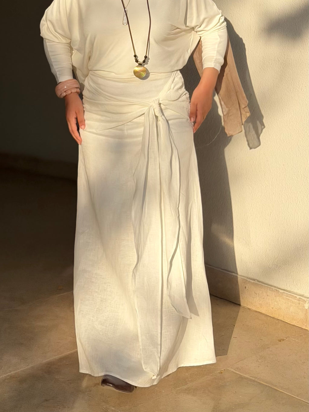 Off white skirt