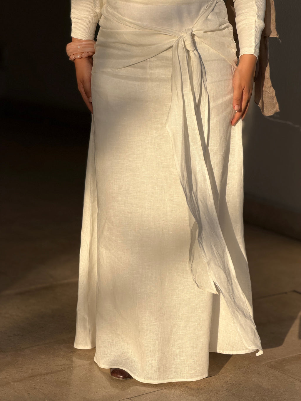 Off white skirt