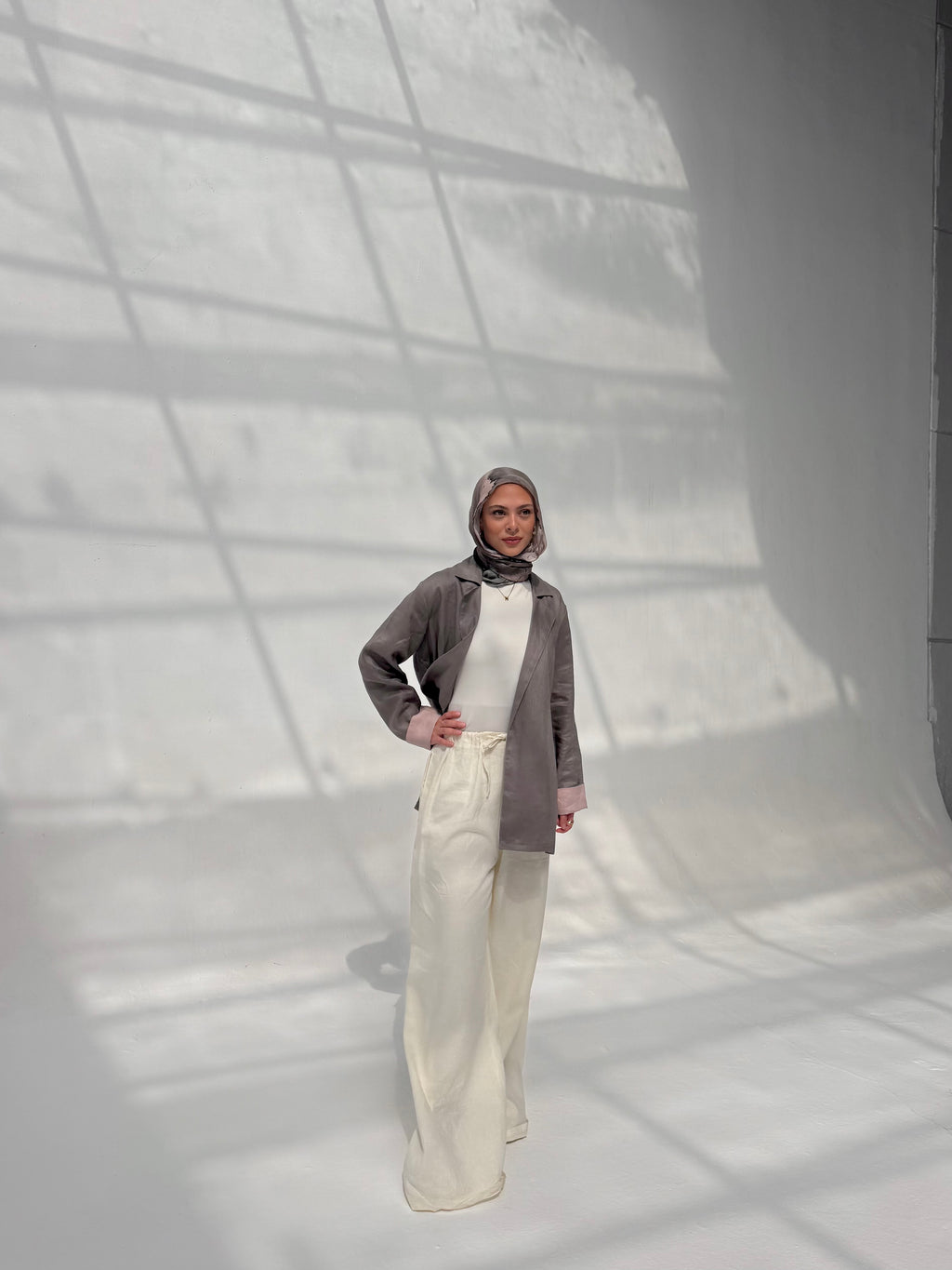 Ash Grey Blazer