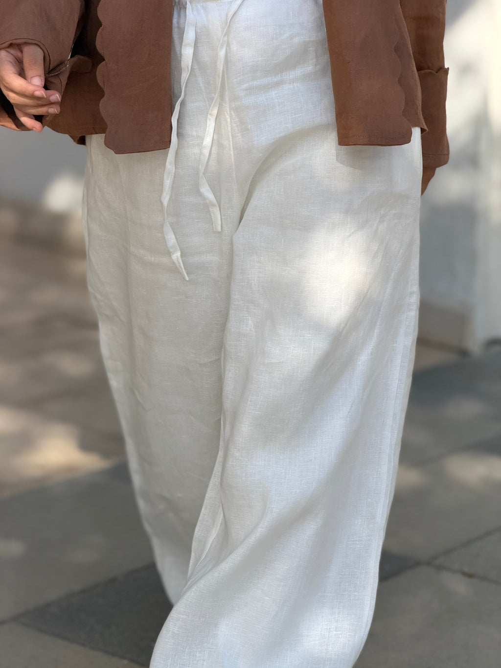 White pants