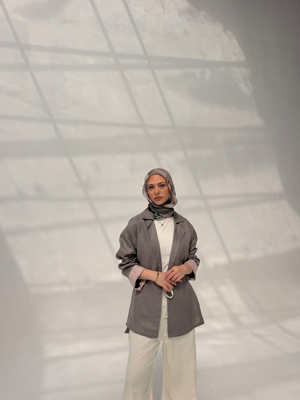 Ash Grey Blazer