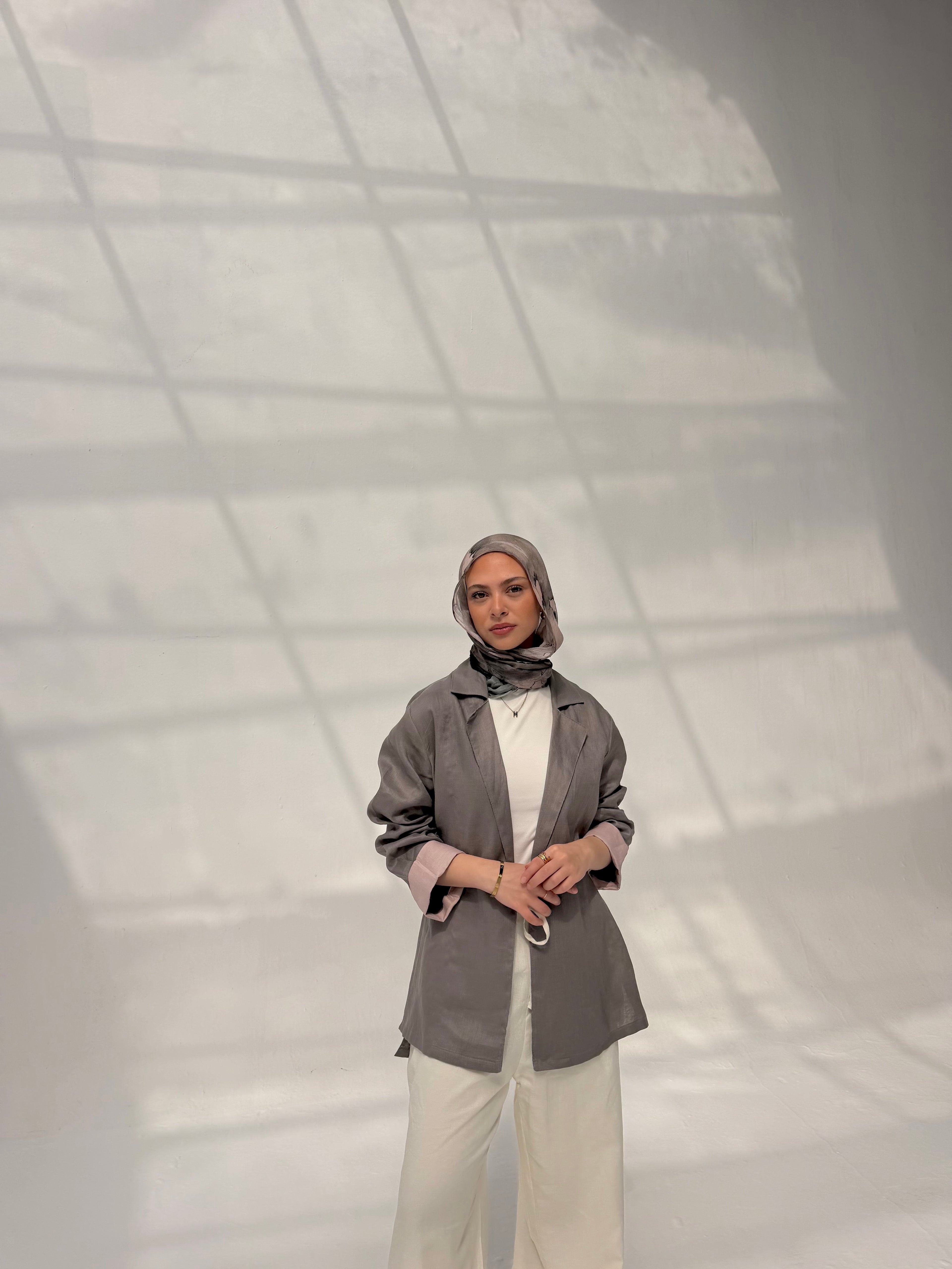 Ash Grey Blazer