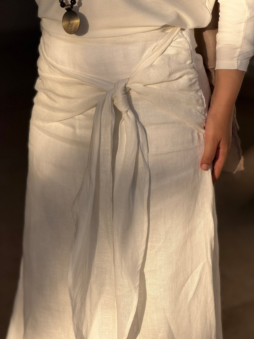 Off white skirt